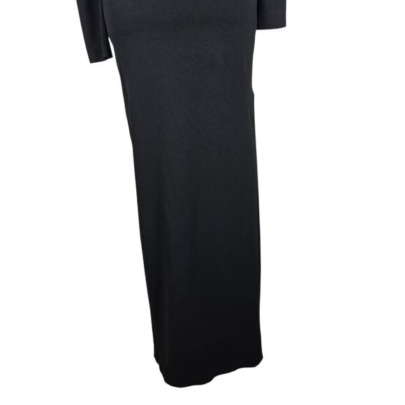 Solace London Liva Gown US 2 Black Asymmetric 1 Shoulder Timeless Evening Dress - Picture 11 of 13